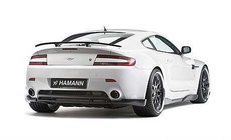 Rear bumper pads (fiberglass) Hamann for Aston Martin Vantage (original, Germany)